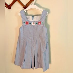 Vintage Sylvia Whyte Girls Dress Size 6